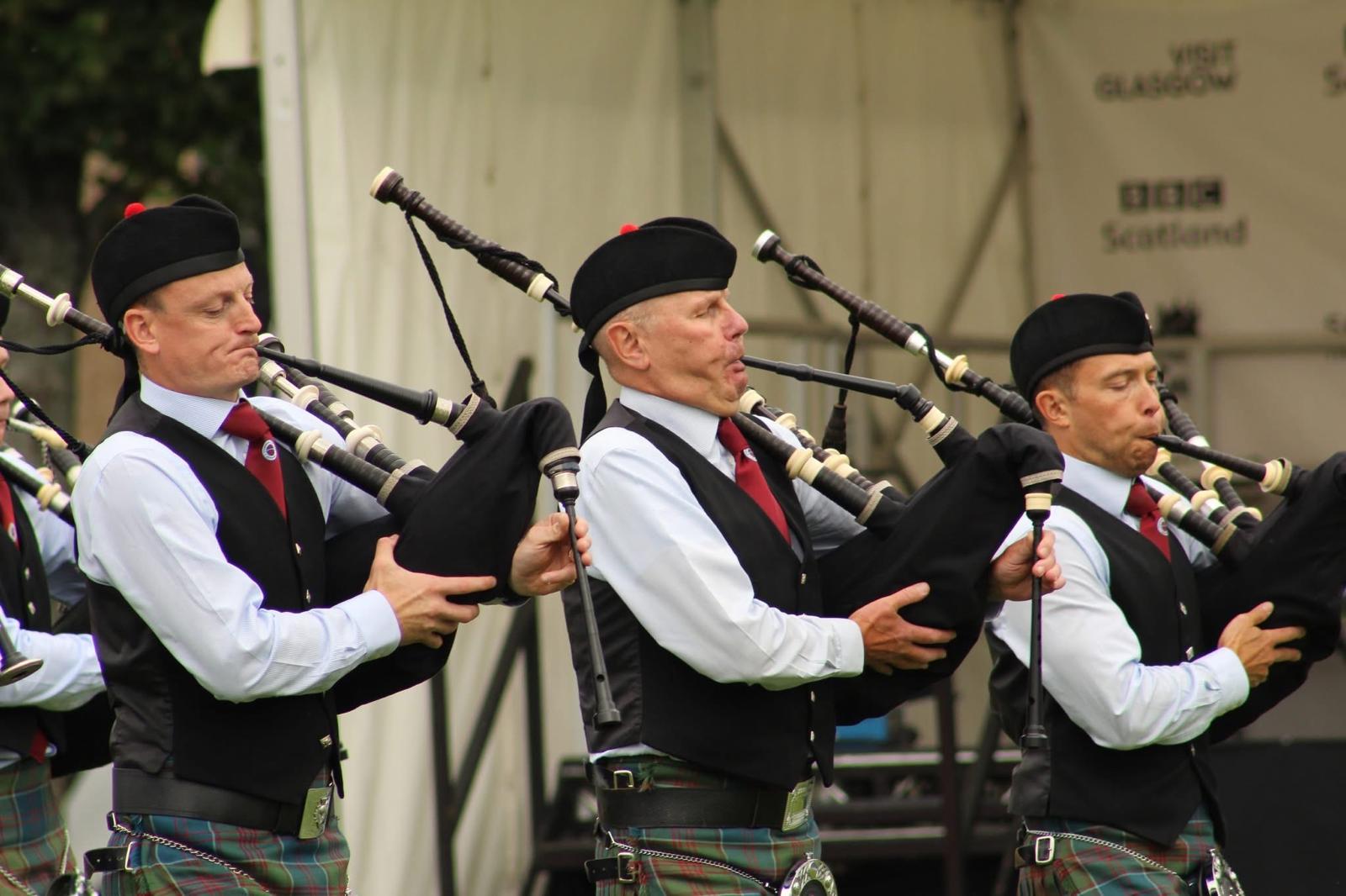 Stockbridge Pipe Band - World Pipe Band Championships - Glasgow Green - Aug 2025